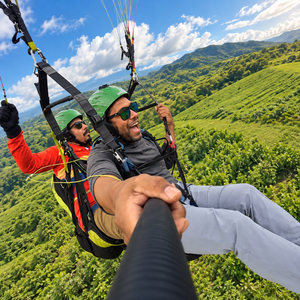 Vuelo en Parapente + Recorrido 4x4 + Fotos y Videos Incluidos