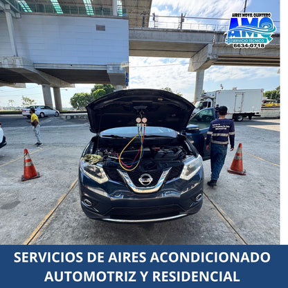 Servicio de Mantenimiento Preventivo de A/C para Autos, SUV y 4x4 por $45 en Aires Móvil Quintero