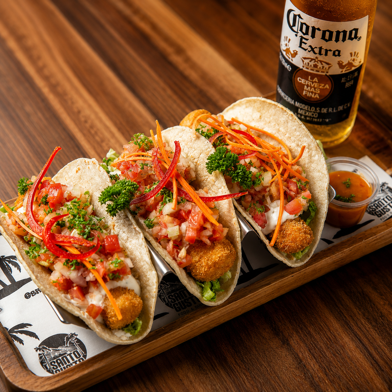Paga $20 y Consume $35 en Todo el Menú de Comidas y Bebidas en Santo Gusto