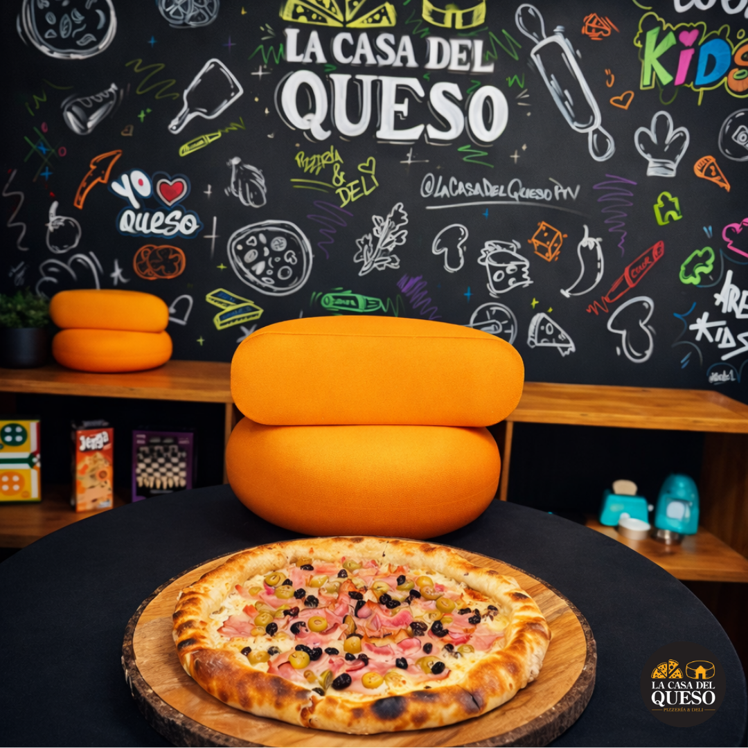 ¡2x1 en Pizza Pan de Jamón Navideño por $9.99 en La Casa del Queso!