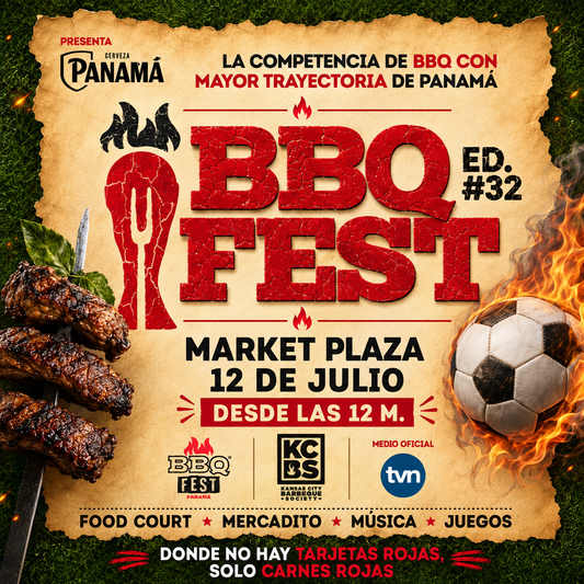 2x1 en Entradas Generales para BBQ Fest 2026 por $7 en Market Plaza Costa Verde
