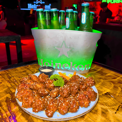 25 KiloWings + Cubetazo Plus de 8 Heineken por $20 en Euforia Panamá