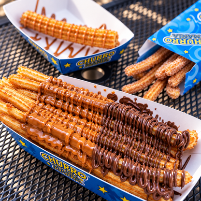 20 Churros Twist + 4 Tequeños + 2 Sodas por $12 en Churromania Metromall