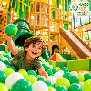 2 Horas de Juego en Playground Montessori para 2 Niños + 2 Popcorns