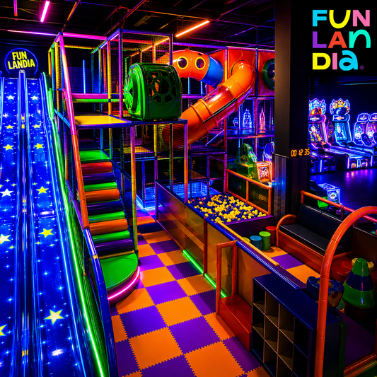 Paga desde $10 y Recibe el Doble en Créditos para Juegos y Atracciones en Funlandia Towncenter