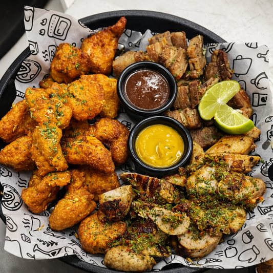 Picada Jauría + 4 Bebidas para 4 personas por $21  en Alitas Salvajes Pub