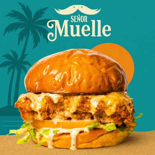 Burger de Pescado + Soda por $6 en El Señor Muelle